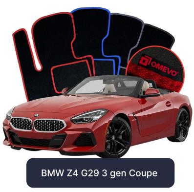 Velurové autokoberce OMEVO pro BMW Z4 G29 3 gen Kupé (2018-2025)
