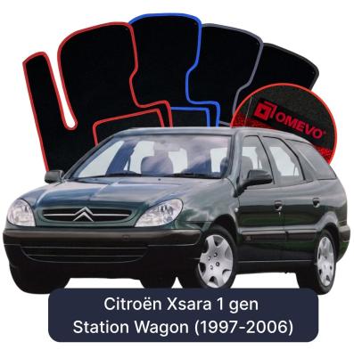 Velurové autokoberce OMEVO pro Citroën Xsara 1 gen Kombi (1997-2006)