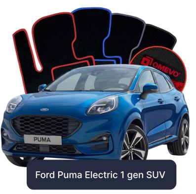 Velurové autokoberce OMEVO pro Ford Puma Elektrický 1 gen SUV (2019-2025)