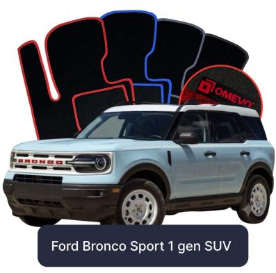 Velurové autokoberce OMEVO pro Ford Bronco Sport 1 gen SUV (2020-2025)