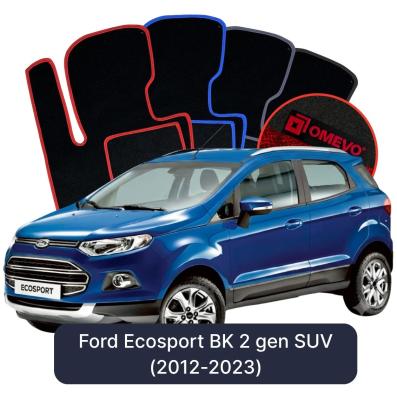 Velurové autokoberce OMEVO pro Ford Ecosport BK 2 gen SUV (2012-2023)