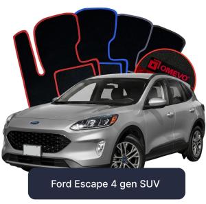 Velurové autokoberce OMEVO pro Ford Escape 4 gen SUV (2019-2025)
