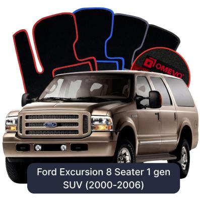 Velurové autokoberce OMEVO pro Ford Excursion 1 gen SUV (2000-2006)