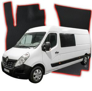OMEVO EVA Koberečky® pro Renault Master 9 místný osádkový vůz L3 3 gen Dodávka 4 dveře (2010-2024) 