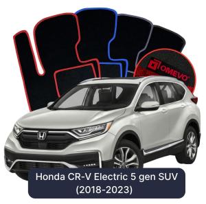 Velurové autokoberce OMEVO pro Honda CR-V Elektrický 5 gen SUV (2018-2023)