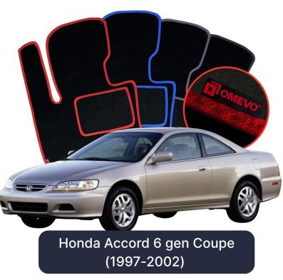 Velurové autokoberce OMEVO pro Honda Accord 6 gen Kupé (1997-2002)