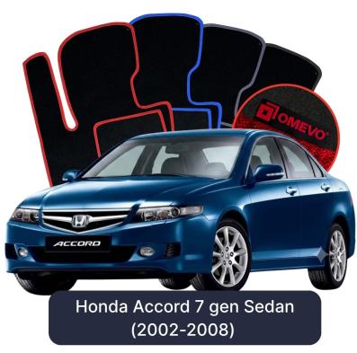 Velurové autokoberce OMEVO pro Honda Accord 7 gen Sedan (2002-2008)