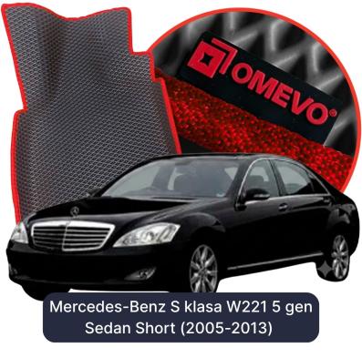 EVA autokoberce OMEVO pro Mercedes-Benz S klasa W221 5 gen Sedan Short (2005-2013)