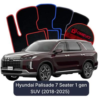 Velurové autokoberce OMEVO pro Hyundai Palisade 1 gen SUV (2018-2025)