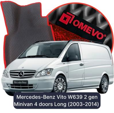 EVA autokoberce OMEVO pro Mercedes-Benz Vito W639 2 gen Minivan 4 dveře Long (2003-2014)