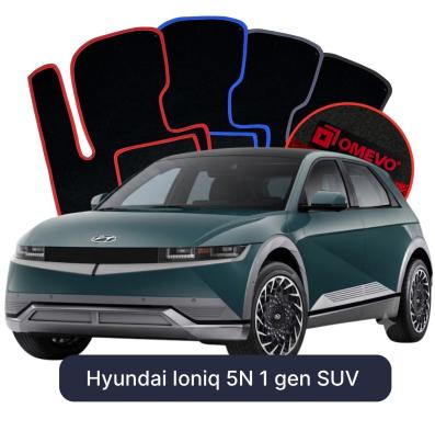 Velurové autokoberce OMEVO pro Hyundai Ioniq 5N 1 gen SUV (2023-2025)