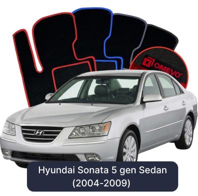 Velurové autokoberce OMEVO pro Hyundai Sonata 5 gen Sedan (2004-2009)