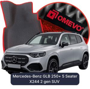 OMEVO 5D Pro Koberečky do Mercedes-Benz GLB 250+ 5 místný X244 2 gen SUV (2025-2026)