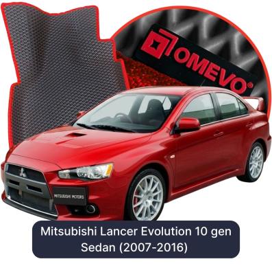 EVA autokoberce OMEVO pro Mitsubishi Lancer Evolution 10 gen Sedan (2007-2016)