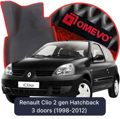 EVA autokoberce OMEVO pro Renault Clio 2 gen Hatchback 3 dveře (1998-2012)