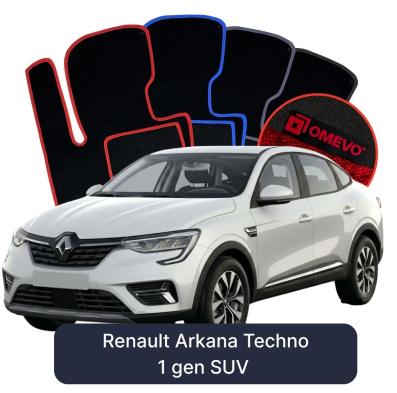 Velurové autokoberce OMEVO pro Renault Arkana 1 gen SUV (2021-2026)