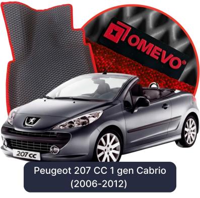 EVA autokoberce OMEVO pro Peugeot 207 CC 1 gen Cabrio (2006-2012)