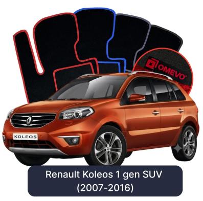 Velurové autokoberce OMEVO pro Renault Koleos 1 gen SUV 5 dveří (2007-2016)