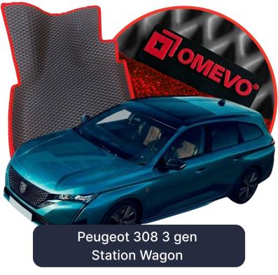 EVA autokoberce OMEVO pro Peugeot 308 3 gen Kombi (2021-2026)