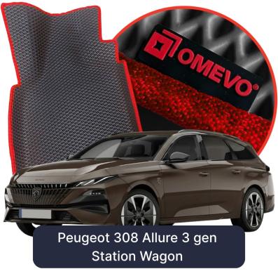 EVA autokoberce OMEVO pro Peugeot 308 Allure 3 gen Kombi (2021-2026)