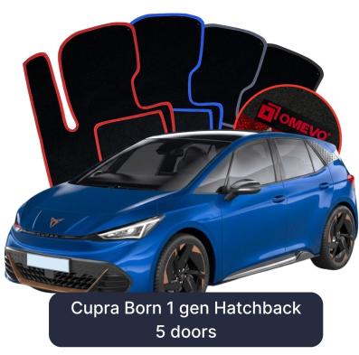 Velurové autokoberce OMEVO pro Cupra Born 1 gen Hatchback 5 dveří (2021-2025)