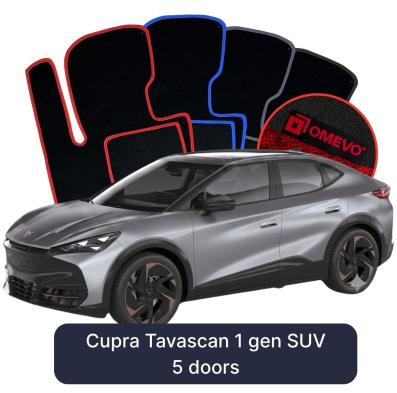 Velurové autokoberce OMEVO pro Cupra Tavascan 1 gen SUV 5 dveří (2023-2025)