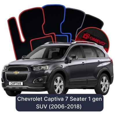 Velurové autokoberce OMEVO pro Chevrolet Captiva 1 gen SUV (2006-2018)