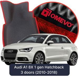 OMEVO 5D Pro Koberečky do Audi A1 8X 1 gen Hatchback 3 dveře (2010-2018)