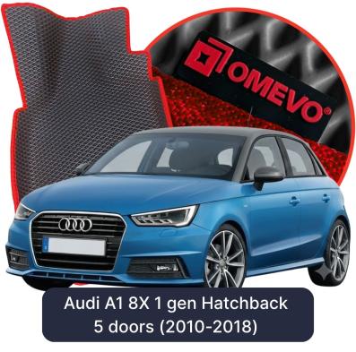 EVA autokoberce OMEVO pro Audi A1 8X 1 gen Hatchback 5 dveří (2010-2018)