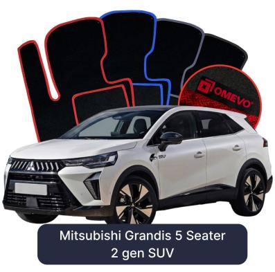 Velurové autokoberce OMEVO pro Mitsubishi Grandis 5 místný 2 gen SUV (2025-2026)