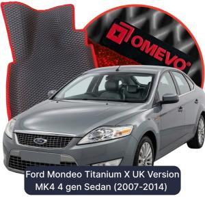 OMEVO 5D Pro Koberečky do Ford Mondeo Titanium X Anglická verze MK4 4 gen Sedan (2007-2014)