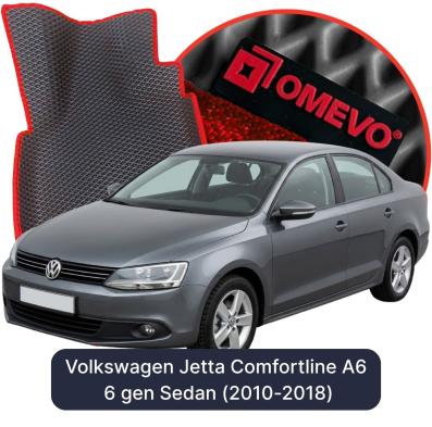 EVA autokoberce OMEVO pro Volkswagen Jetta Comfortline A6 6 gen Sedan (2010-2018)