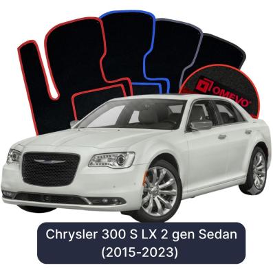 Velurové autokoberce OMEVO pro Chrysler 300 S LX 2 gen Sedan (2015-2023)