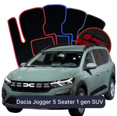 Velurové autokoberce OMEVO pro Dacia Jogger 5 místná 1 gen SUV (2021–2025)