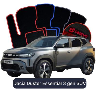 Velurové autokoberce OMEVO pro Dacia Duster Essential 3 gen SUV (2024-2026)
