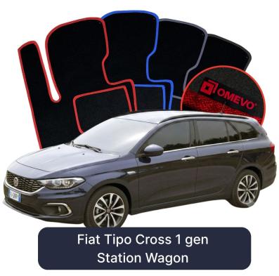 Velurové autokoberce OMEVO pro Fiat Tipo Cross 1 gen Kombi (2015-2025)