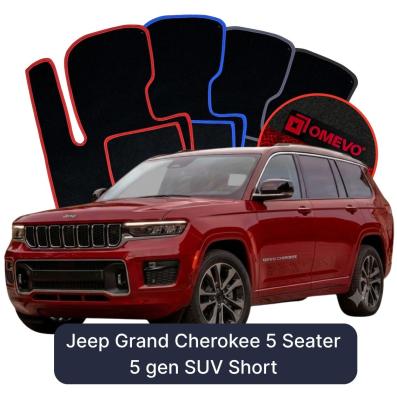 Velurové autokoberce OMEVO pro Jeep Grand 5 gen SUV (2021-2025)