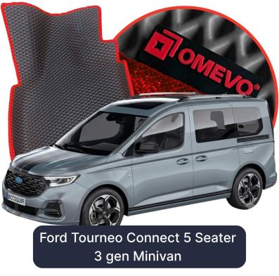 EVA autokoberce OMEVO pro Ford Tourneo Connect 5 místný 3 gen Minivan (2022-2026)