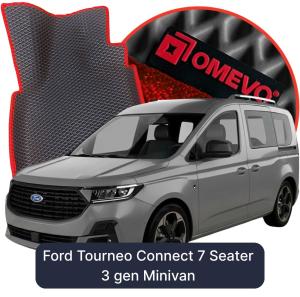 OMEVO 5D Pro Koberečky do Ford Tourneo Connect 7 místný 3 gen Minivan (2022-2026)