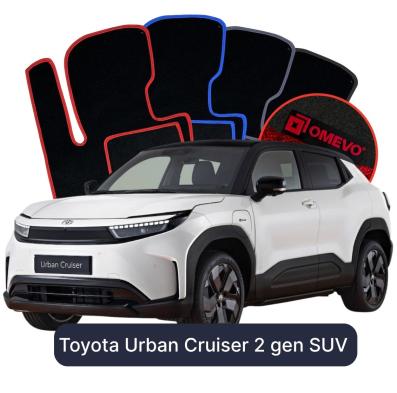 Velurové autokoberce OMEVO pro Toyota Urban Cruiser 2 gen SUV (2025-2026)