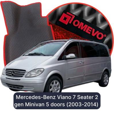 EVA autokoberce OMEVO pro Mercedes-Benz Viano 7 místný 2 gen Minivan 5 dveří (2003-2014)