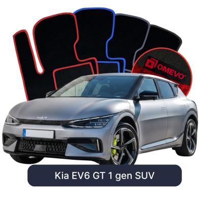 Velurové autokoberce OMEVO pro Kia EV6 GT 1 gen SUV (2021-2025)