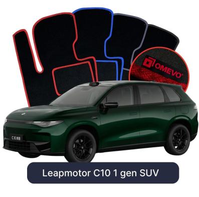 Velurové autokoberce OMEVO pro Leapmotor C10 1 gen SUV (2024-2025)