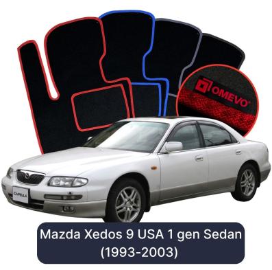 Velurové autokoberce OMEVO pro Mazda Xedos 9 USA 1 gen Sedan (1993-2003)