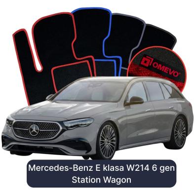 Velurové autokoberce OMEVO pro Mercedes-Benz Třídy E W214 6 gen Kombi (2023-2025)