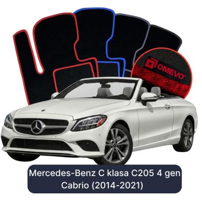 Velurové autokoberce OMEVO pro Mercedes-Benz Vito C205 4 gen Cabrio (2014-2021)