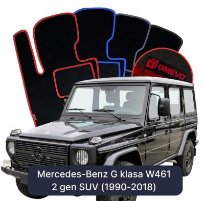 Velurové autokoberce OMEVO pro Mercedes-Benz G trida W461 2 gen SUV (1990-2018)