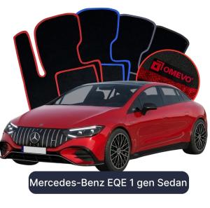 Velurové autokoberce OMEVO pro Mercedes-Benz EQE 1 gen Sedan (2022-2025)