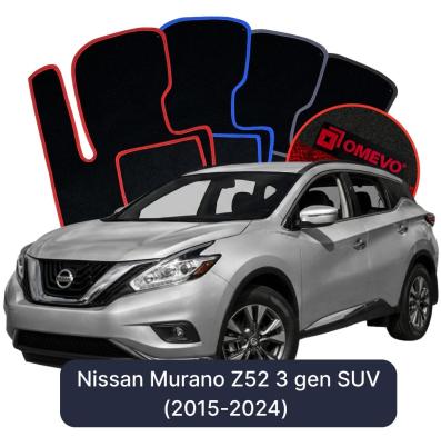 Velurové autokoberce OMEVO pro Nissan Murano Z52 3 gen SUV (2015-2024)