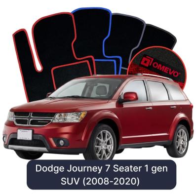 Velurové autokoberce OMEVO pro Dodge Journey 7 místný 1 gen SUV (2008-2020)